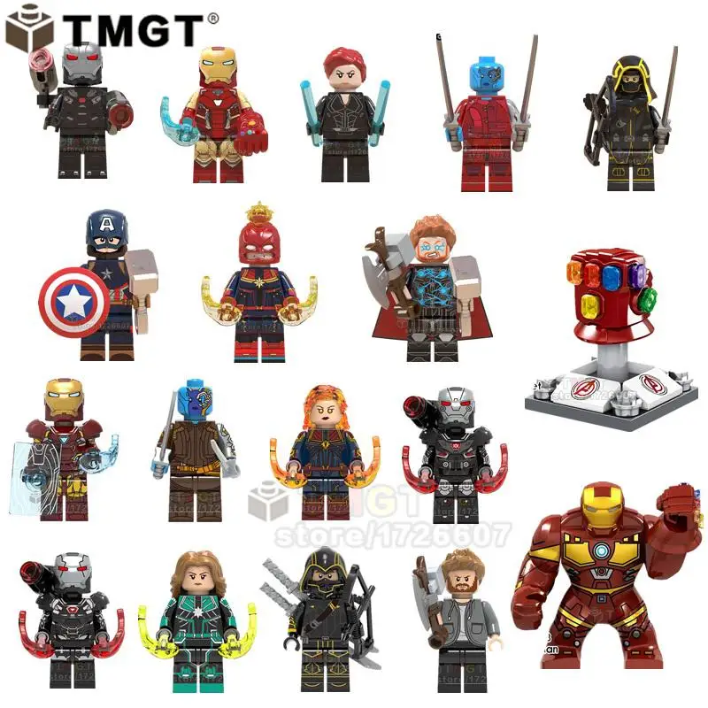 Single Gauntlet Thor Captain America Big Size Iron Man Endgame Building Blocks Gifts Toys For Children
Single Gauntlet Thor Captain America Big Size Iron Man Endgame Building Blocks Gifts Toys For Children