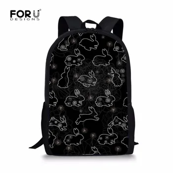 FORUDESIGNS Novelty Rabbit Printing Children School Bags for Girls Orthopedic Backpacks Kids Students Schoolbag Mochila Infantil
FORUDESIGNS Novelty Rabbit Printing Children School Bags for Girls Orthopedic Backpacks Kids Students Schoolbag Mochila Infantil