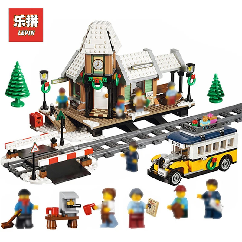 In Stock DHL Lepin Set 36011 1010Pcs Creative Winter Village Station Model Building Kits Blocks Bricks Educational Toy Gift10259
In Stock DHL Lepin Set 36011 1010Pcs Creative Winter Village Station Model Building Kits Blocks Bricks Educational Toy Gift10259
