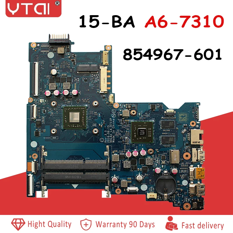 BDL51 LA-D711P Motherboard For HP 15-BA 255 G5 Laptop Motherboard A8-7410 R5M1-30 2GB 854964-601 854964-001 100% tested intact
BDL51 LA-D711P Motherboard For HP 15-BA 255 G5 Laptop Motherboard A8-7410 R5M1-30 2GB 854964-601 854964-001 100% tested intact