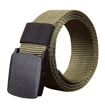 Hot Fashion Men Outdoor Sports Solid Color Camouflage Plastic Buckle Nylon Belt Waistband
Hot Fashion Men Outdoor Sports Solid Color Camouflage Plastic Buckle Nylon Belt Waistband