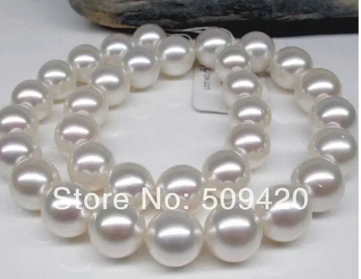 Free Shipping >>HUGE 18"11-12MM NATURAL SOUTH SEA GENUINE WHITE PERFECT PEARL NECKLACE
Free Shipping >>HUGE 18"11-12MM NATURAL SOUTH SEA GENUINE WHITE PERFECT PEARL NECKLACE