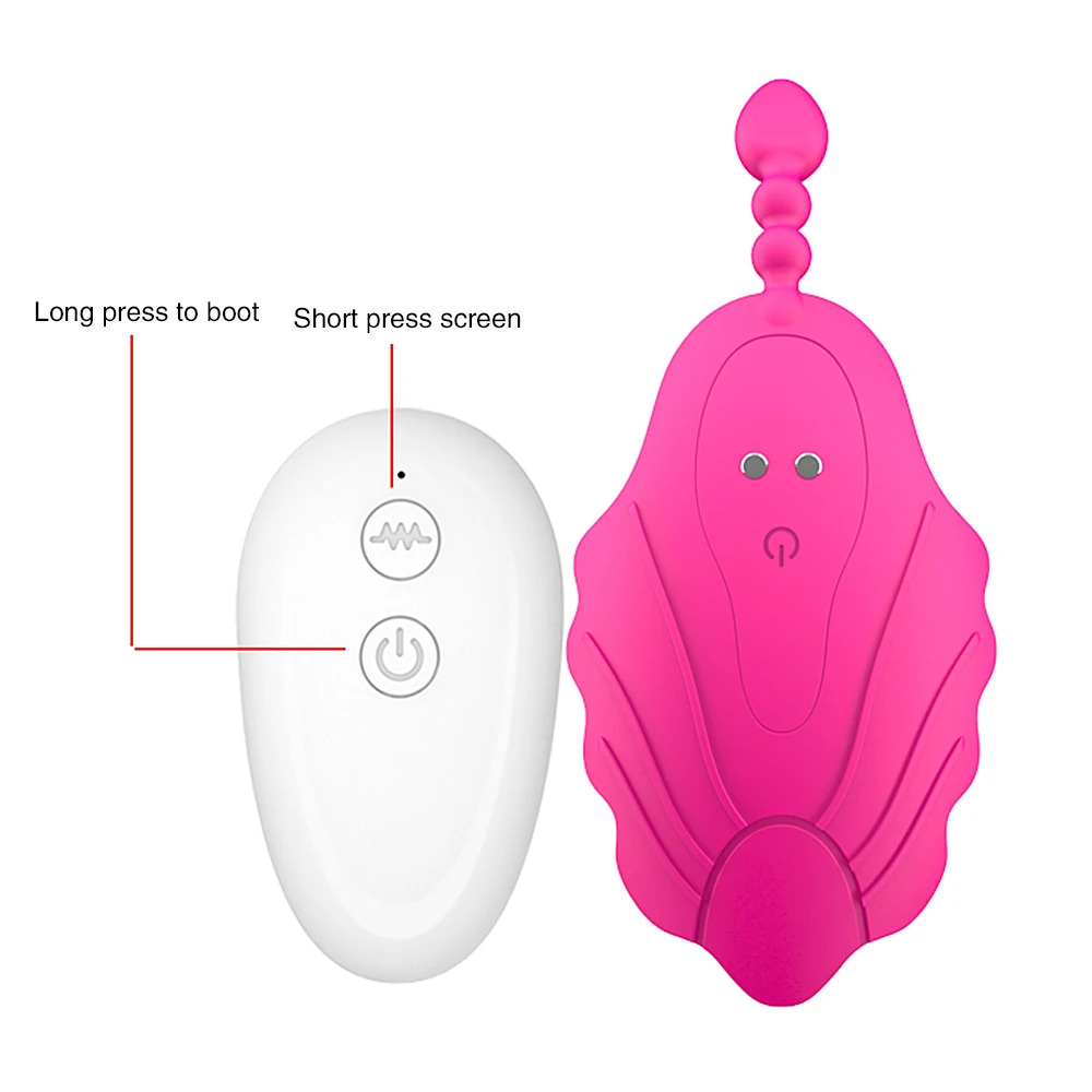 Panty Vibrator Sex Toys Wireless Remote Control Portable Clitoral Stimulator Invisible Vibrator Sex Toys for Women Masturbation (1)