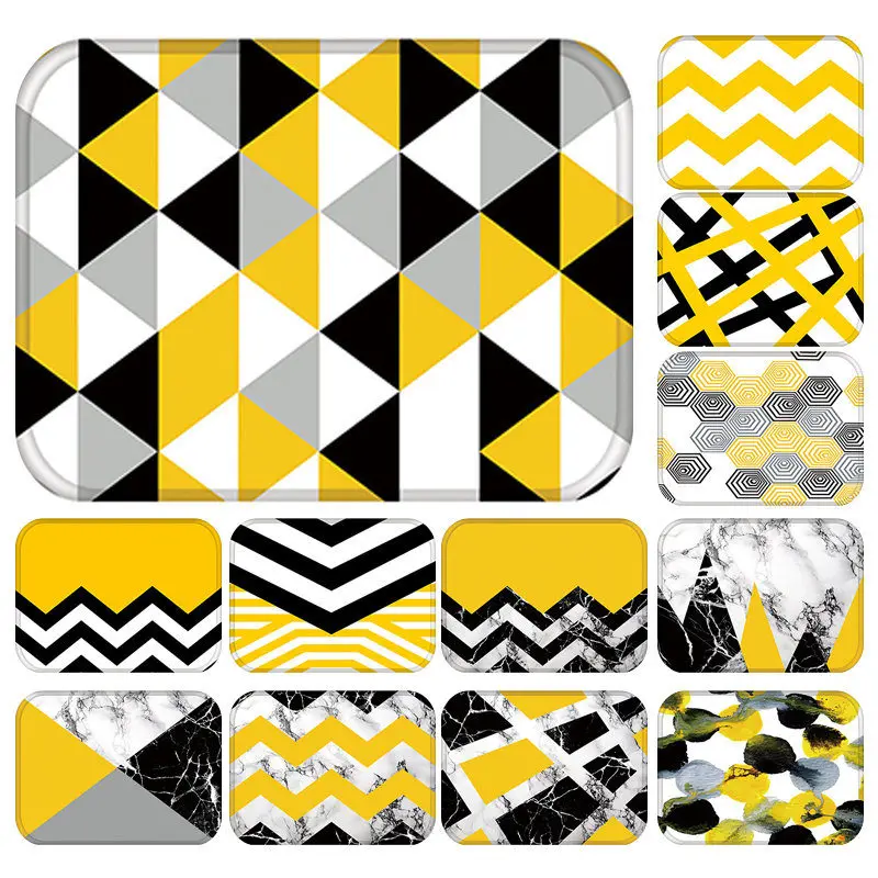 Geometric Marble Anti-Slip Doormat Kitchen Entrance Door Mat Suede Velvet Carpet Rubber Colorful Indoor Floor Mats Rug 48244
Geometric Marble Anti-Slip Doormat Kitchen Entrance Door Mat Suede Velvet Carpet Rubber Colorful Indoor Floor Mats Rug 48244