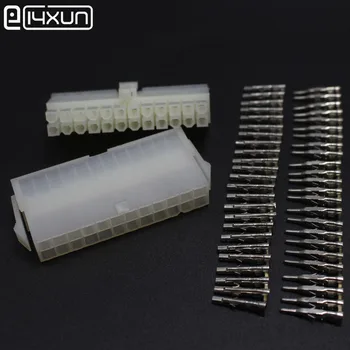 30sets 4.2mm 5557-24P Wiring Terminal Electrical Connector kit 24Way Male and Female Housing + Terminal for Car Boat ect.
30sets 4.2mm 5557-24P Wiring Terminal Electrical Connector kit 24Way Male and Female Housing + Terminal for Car Boat ect.
