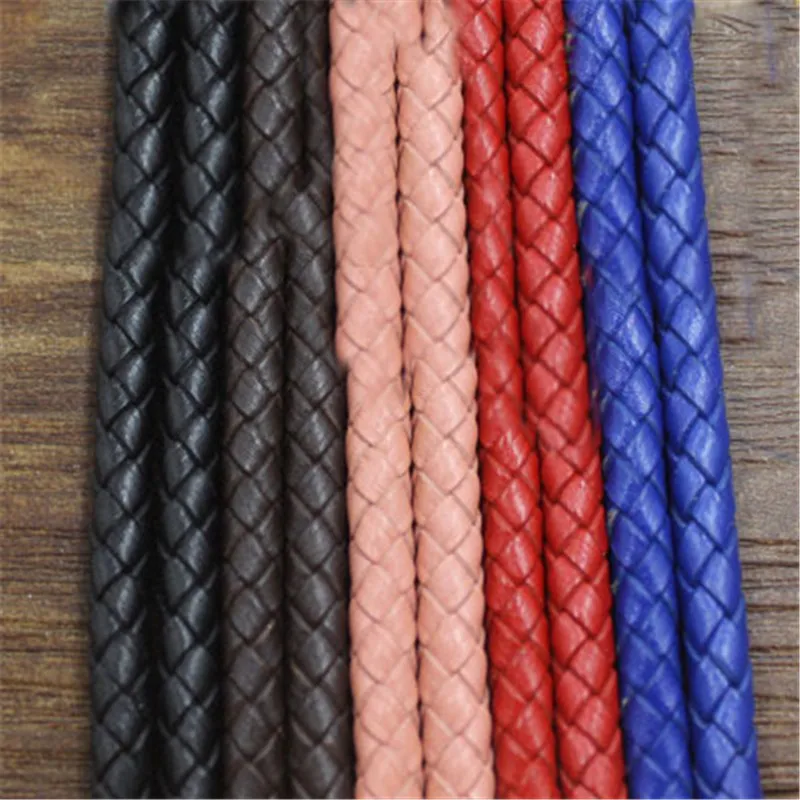 1meter 3mm 100% Genuine Braided Leather Cord Fit Craft Bracelet Findings Round Real Cow Leather Rope Thread Diy Jewelry Making
1meter 3mm 100% Genuine Braided Leather Cord Fit Craft Bracelet Findings Round Real Cow Leather Rope Thread Diy Jewelry Making