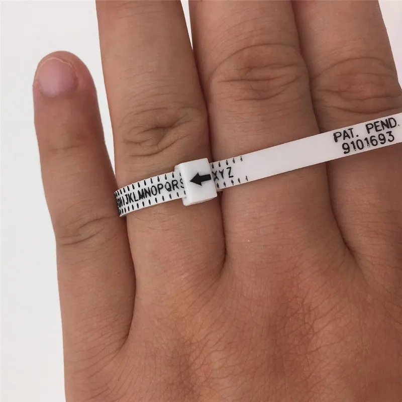 Romad Brand UK US Plastic Ring Sizer Measure Finger Gauge For Wedding Ring Band Genuine Tester Z3
Romad Brand UK US Plastic Ring Sizer Measure Finger Gauge For Wedding Ring Band Genuine Tester Z3