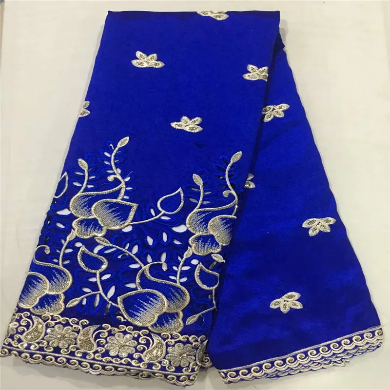 Blue African Lace Fabric 2018 High Quality George Lace For Nigerian African George Fabrics with Sequins Gold Lace Trim syl65-853
Blue African Lace Fabric 2018 High Quality George Lace For Nigerian African George Fabrics with Sequins Gold Lace Trim syl65-853
