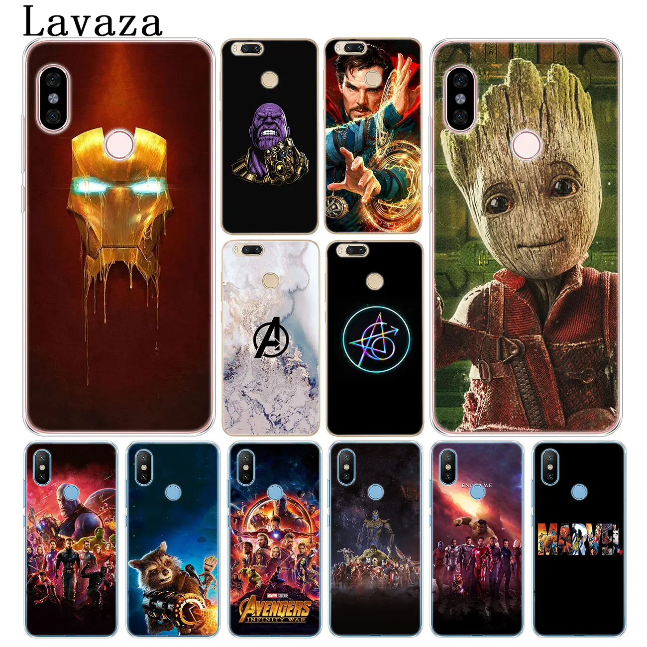 Lavaza Thanos Marvel Avengers Endgame Iron Man Phone Case for Xiaomi Redmi k20 7A 6A 4A Note 7 5 6 Pro 4 4X Plus Cover
Lavaza Thanos Marvel Avengers Endgame Iron Man Phone Case for Xiaomi Redmi k20 7A 6A 4A Note 7 5 6 Pro 4 4X Plus Cover