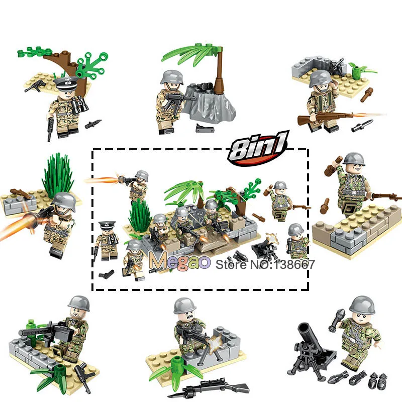 1 Lot of Military Swat Team Guns Weapon Building Blocks City Police Soldiers Figure WW2 Berlin Bonfire Army Builder Series Toys
1 Lot of Military Swat Team Guns Weapon Building Blocks City Police Soldiers Figure WW2 Berlin Bonfire Army Builder Series Toys