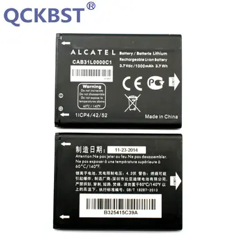 QCKBST CAB31L0000C1 CAB31L0000C2 1000mAh Battery For Alcatel i808 TCL T66 A890 Phone +Tracking Code
QCKBST CAB31L0000C1 CAB31L0000C2 1000mAh Battery For Alcatel i808 TCL T66 A890 Phone +Tracking Code