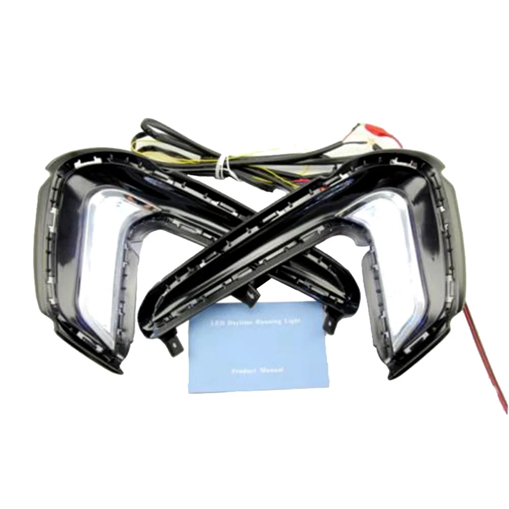 1Pair LED Daytime Running Lamp Fog Light DRL Turn Signal for Hyundai Elantra M8617
1Pair LED Daytime Running Lamp Fog Light DRL Turn Signal for Hyundai Elantra M8617