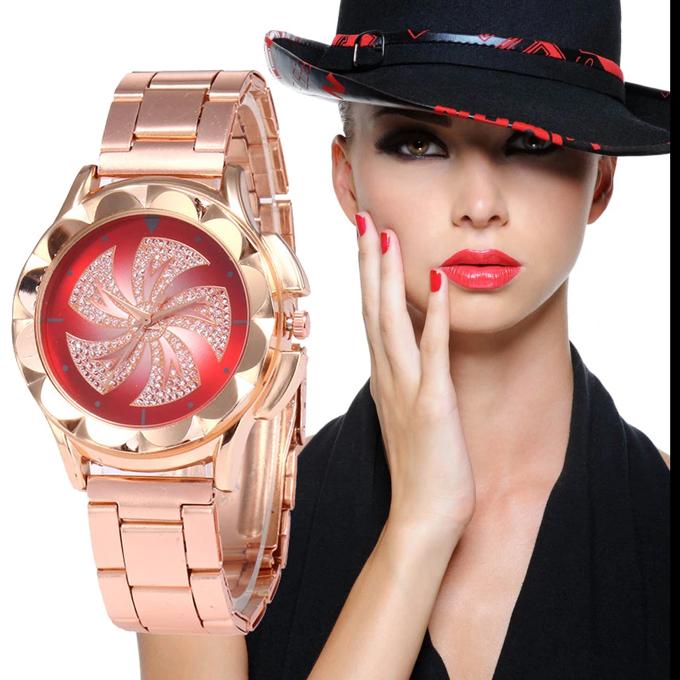 Femmes Montres Hot Sale Luxury Casual Fashion Women's Watches Flower Rhinestone Wrist Watches Gift Female Quartz Wristwatches
Femmes Montres Hot Sale Luxury Casual Fashion Women's Watches Flower Rhinestone Wrist Watches Gift Female Quartz Wristwatches