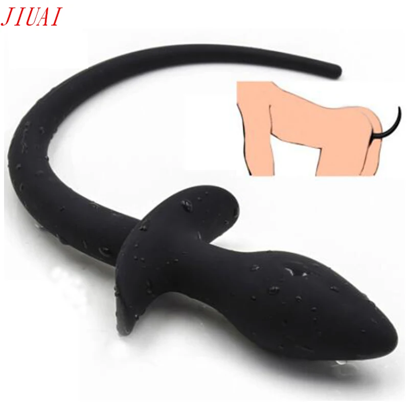 Silicone Cauda C O Plugue Anal Aberto Silicone Pr Stata Massager Ponto