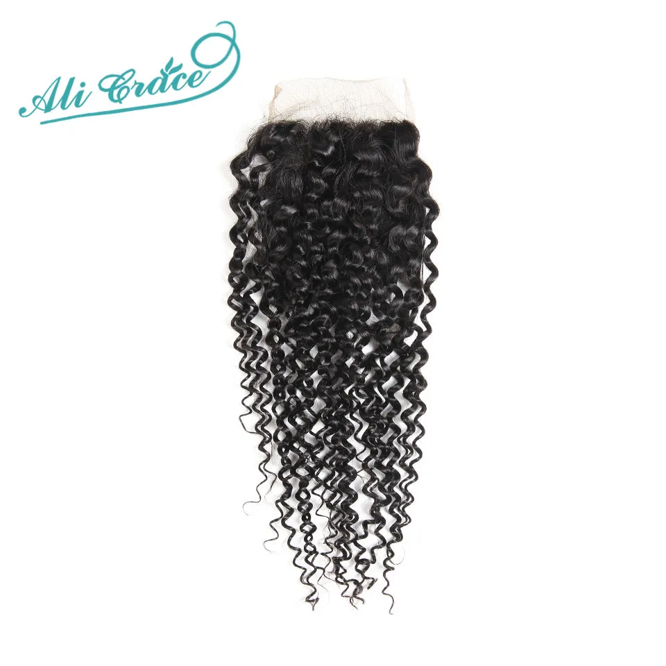 Ali Grace Hair Brazilian Kinky Curly Lace Closure 10-20 inch 4*4 Free Middle Part Remy Human Hair Closure Free Shipping
Ali Grace Hair Brazilian Kinky Curly Lace Closure 10-20 inch 4*4 Free Middle Part Remy Human Hair Closure Free Shipping