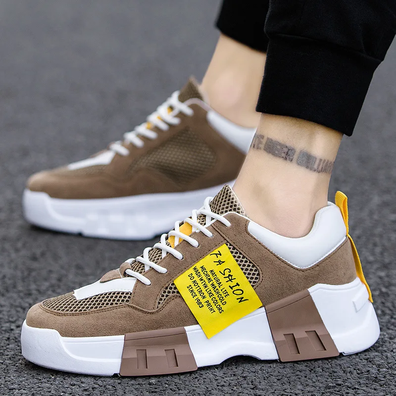 Men Shoes Spring Fashion Height Increasing Sneakers Tennis Trainer Breathable Mens Shoes Casual Black Red Cozy Zapatos De Hombre
Men Shoes Spring Fashion Height Increasing Sneakers Tennis Trainer Breathable Mens Shoes Casual Black Red Cozy Zapatos De Hombre