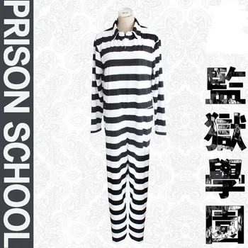 Anime Prison School prisoner cosplay costumes clothes prison uniform Striped coveralls one piece suit Siamese clothes hollaween
Anime Prison School prisoner cosplay costumes clothes prison uniform Striped coveralls one piece suit Siamese clothes hollaween