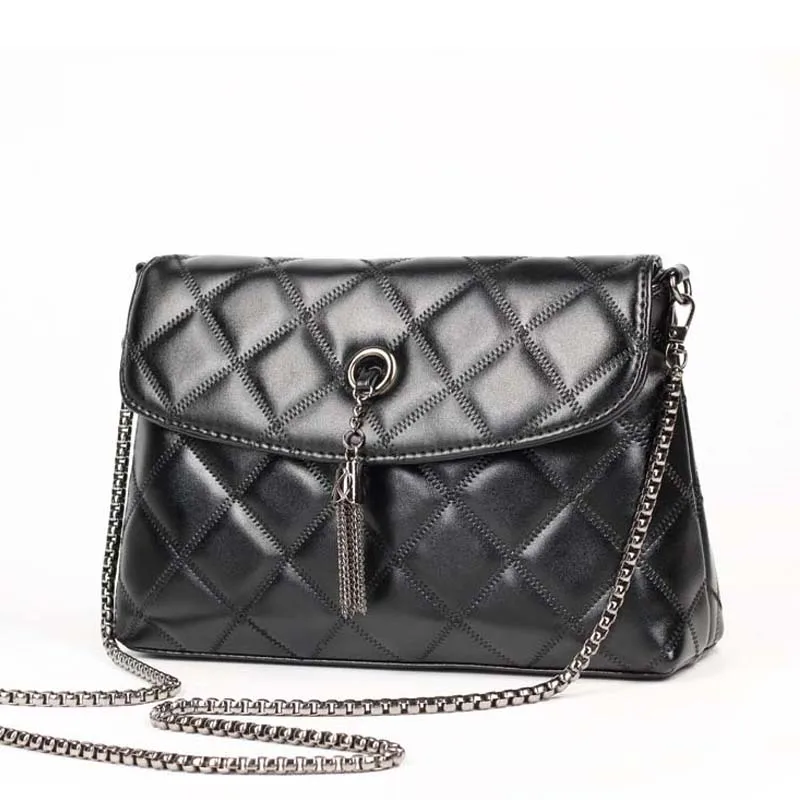 2017 black Women Messenger bag Fashion Tassel Female party crossbody chain bag plaid handbags quilted sac a Women shoulder bags
2017 black Women Messenger bag Fashion Tassel Female party crossbody chain bag plaid handbags quilted sac a Women shoulder bags