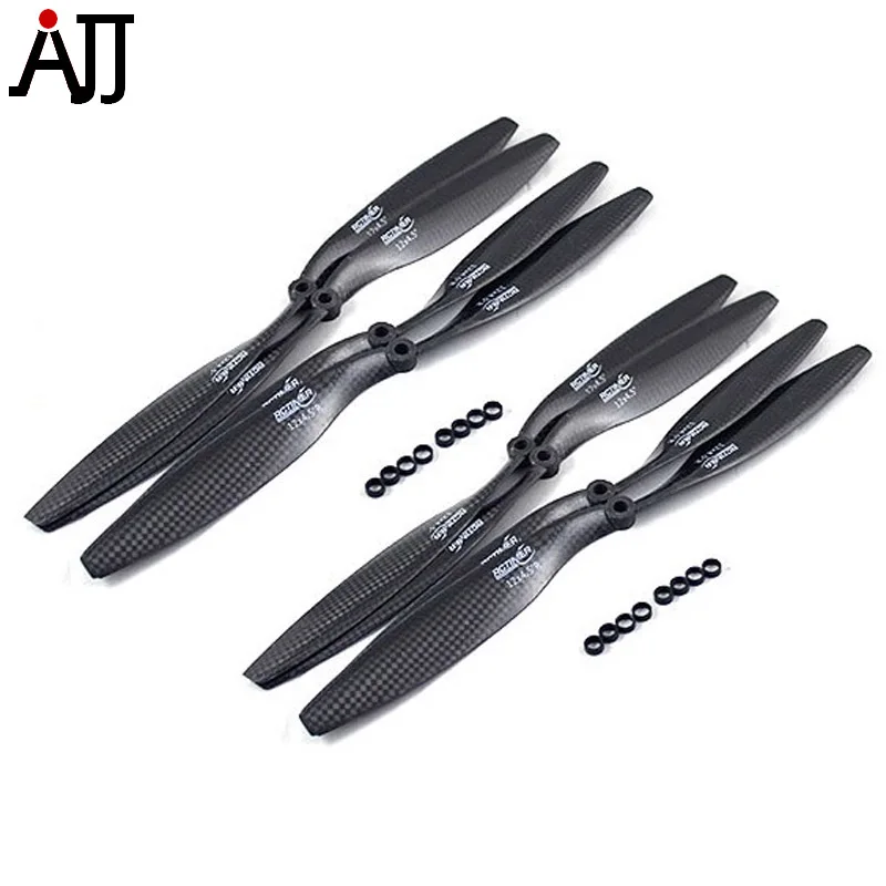 4Pairs 12x3.8'' 1238 Carbon Fiber CW CCW Propellers for FPV Multi-Rotor RC Quadcopter
4Pairs 12x3.8'' 1238 Carbon Fiber CW CCW Propellers for FPV Multi-Rotor RC Quadcopter