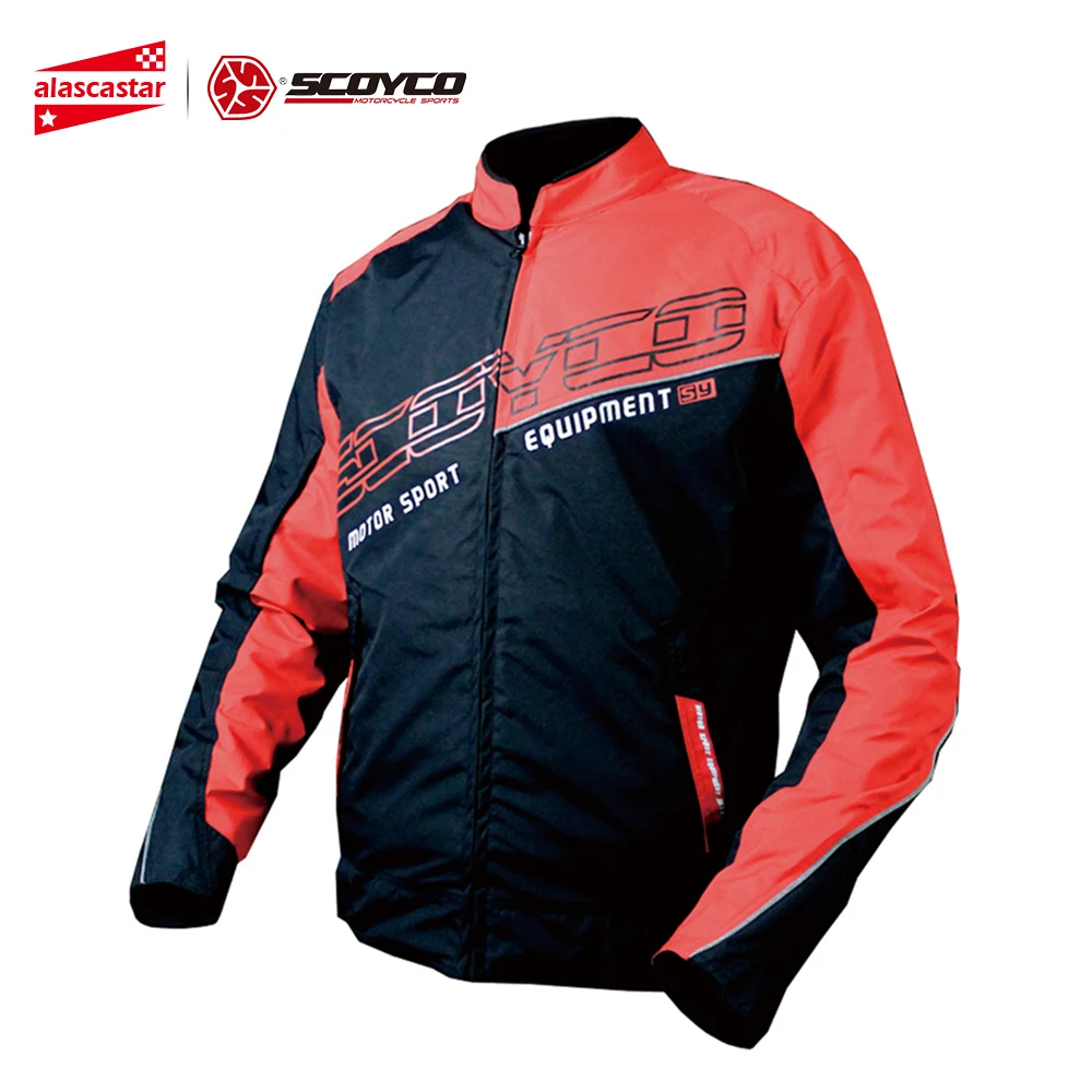 

SCOYCO Motorcycle Jacket Sports Clothing Windproof Reflective Fabric Motorbike Motocross Off-Road Touring Riding Jacket jk31