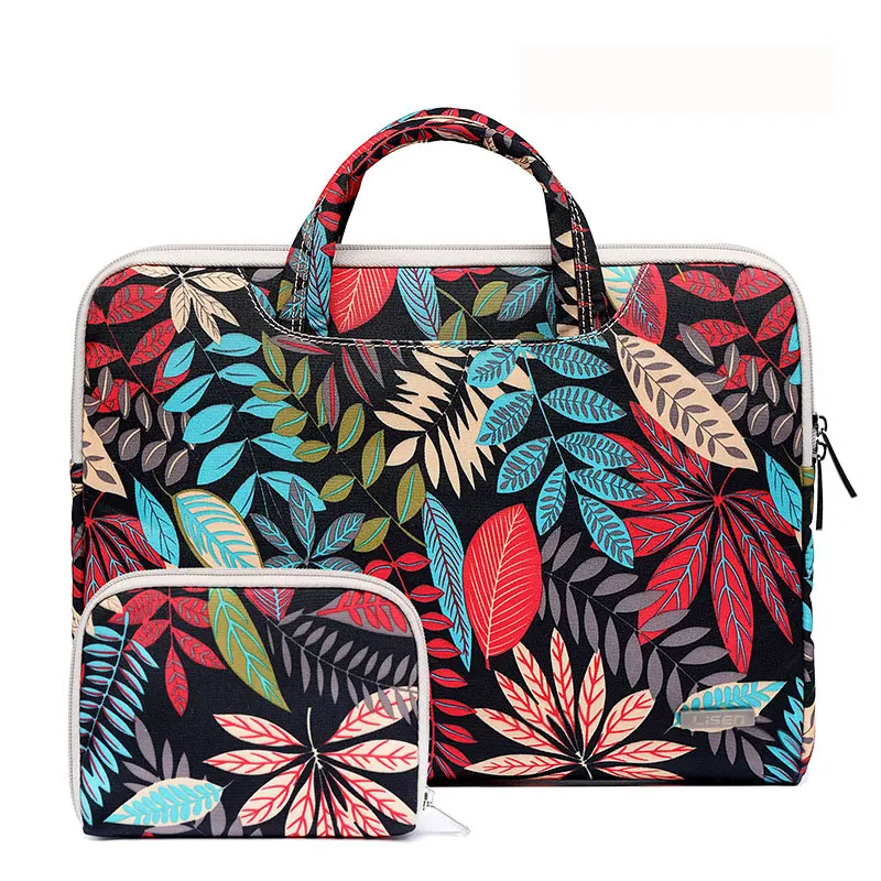 Colorful Leaves Canvas Laptop Notebook Bag Case for 10.1 inch ASUS T100HA / Z300C / T100TA / T1 chi Tablet PC Women Men Handbag
Colorful Leaves Canvas Laptop Notebook Bag Case for 10.1 inch ASUS T100HA / Z300C / T100TA / T1 chi Tablet PC Women Men Handbag