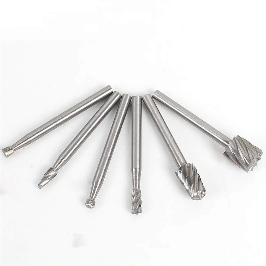 Mini Drill Bits HSS Dremel Rotary Tool Burr Set Dremel Tools for Woodworking Carving Tools Kit 6PCS Dremel Accessories
Mini Drill Bits HSS Dremel Rotary Tool Burr Set Dremel Tools for Woodworking Carving Tools Kit 6PCS Dremel Accessories