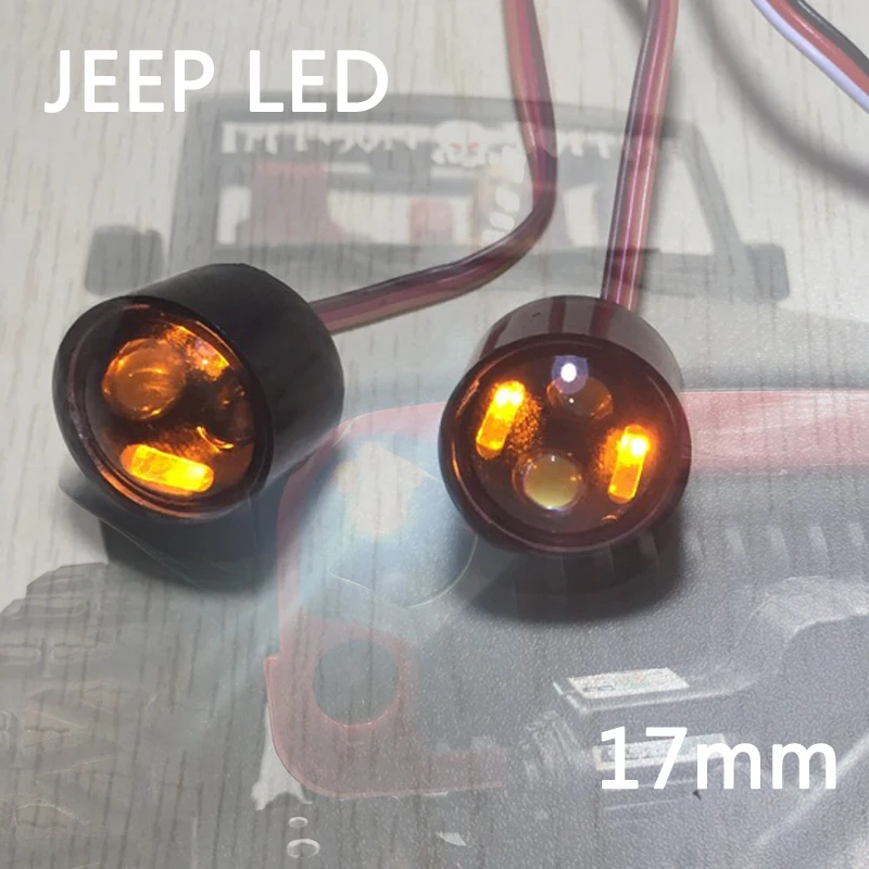 6V RC Car Headlight 17MM led Lights Headlight for 1/10 RC jeep Wrangle Body Car Shell scx 10 d90 90046 90047 trx4 Car Part
6V RC Car Headlight 17MM led Lights Headlight for 1/10 RC jeep Wrangle Body Car Shell scx 10 d90 90046 90047 trx4 Car Part