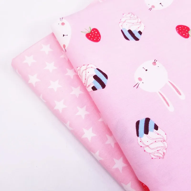 Baby Cotton Twill Fabric Patchwork Handmade DIY Sewing Quilting Material Lovely Rabbit Fabric For Child Bedding Blanket Dresses
Baby Cotton Twill Fabric Patchwork Handmade DIY Sewing Quilting Material Lovely Rabbit Fabric For Child Bedding Blanket Dresses