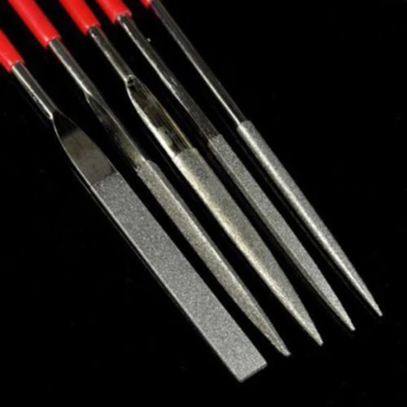 5pcs Wood Rasp Files Needle Mini File Set Carving Tools Metal Filing Tool Woodworking DIY Folder Hobby Hand Tool Mayitr