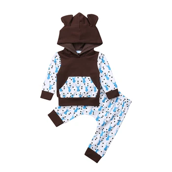 0-2Y Newborn Baby Boy Deer Print Hooded Tops Pants Outfits Clothes Spring Autumn Set
0-2Y Newborn Baby Boy Deer Print Hooded Tops Pants Outfits Clothes Spring Autumn Set