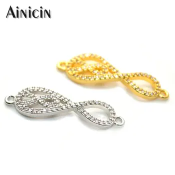Infinite Symbol Shape Connectors Gold Silver Plating Rhinestone Crystal Setting Connection DIY Jewelry Making Findings #GD
Infinite Symbol Shape Connectors Gold Silver Plating Rhinestone Crystal Setting Connection DIY Jewelry Making Findings #GD