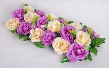 2pcs 18 heads Champagne&Purple Artificial Silk Rose Flower Arch Frame In a row Decorative Wedding Road Led Flower Wedding Props
2pcs 18 heads Champagne&Purple Artificial Silk Rose Flower Arch Frame In a row Decorative Wedding Road Led Flower Wedding Props