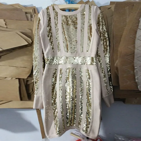 High Quality Long Sleeve Shiny Bodycon Rayon Bandage Dress Celebrity Party Elegant Dress
High Quality Long Sleeve Shiny Bodycon Rayon Bandage Dress Celebrity Party Elegant Dress