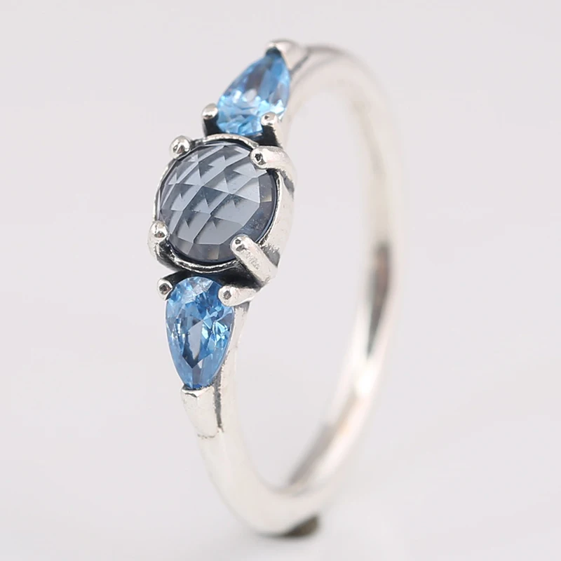 925 Sterling Silver Charm Ring Patterns of Frost Moonlight With Blue Crystal Ring For Women Wedding Party Gift Fine Jewelry
925 Sterling Silver Charm Ring Patterns of Frost Moonlight With Blue Crystal Ring For Women Wedding Party Gift Fine Jewelry