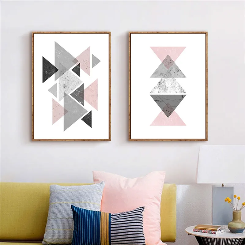 Geometric Triangles Home Decoration Abstract Canvas Painting wall art picture Wall Poster and Print Picture home Decoration
Geometric Triangles Home Decoration Abstract Canvas Painting wall art picture Wall Poster and Print Picture home Decoration