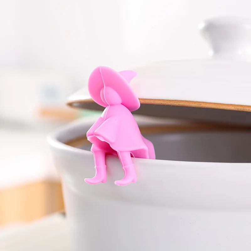 Silicone Pot Cover Heightening Prevent Spill Control Creative Cooking Tools Lid Holder Magical Girl Pot Holders Kitchen Aid
Silicone Pot Cover Heightening Prevent Spill Control Creative Cooking Tools Lid Holder Magical Girl Pot Holders Kitchen Aid