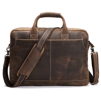 2018 New Retro Crazy Horse Genuine Leather Men Bags Business Shoulder Bag Laptop Briefcase Handbag Bags
2018 New Retro Crazy Horse Genuine Leather Men Bags Business Shoulder Bag Laptop Briefcase Handbag Bags