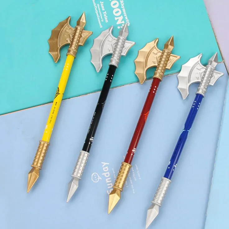 4 Piece Lytwtw's Stationery Office School Supplies Creative Cute Darts Axe Style Gel Pen Gift Handles
4 Piece Lytwtw's Stationery Office School Supplies Creative Cute Darts Axe Style Gel Pen Gift Handles