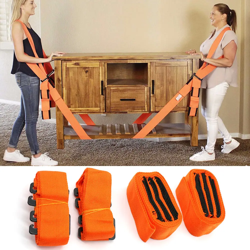 

Home Furniture Moving Forearm Forklift Lifting Moving Strap Carry Ropes Transport Belt Wrist Straps Home Move Convenient Tools