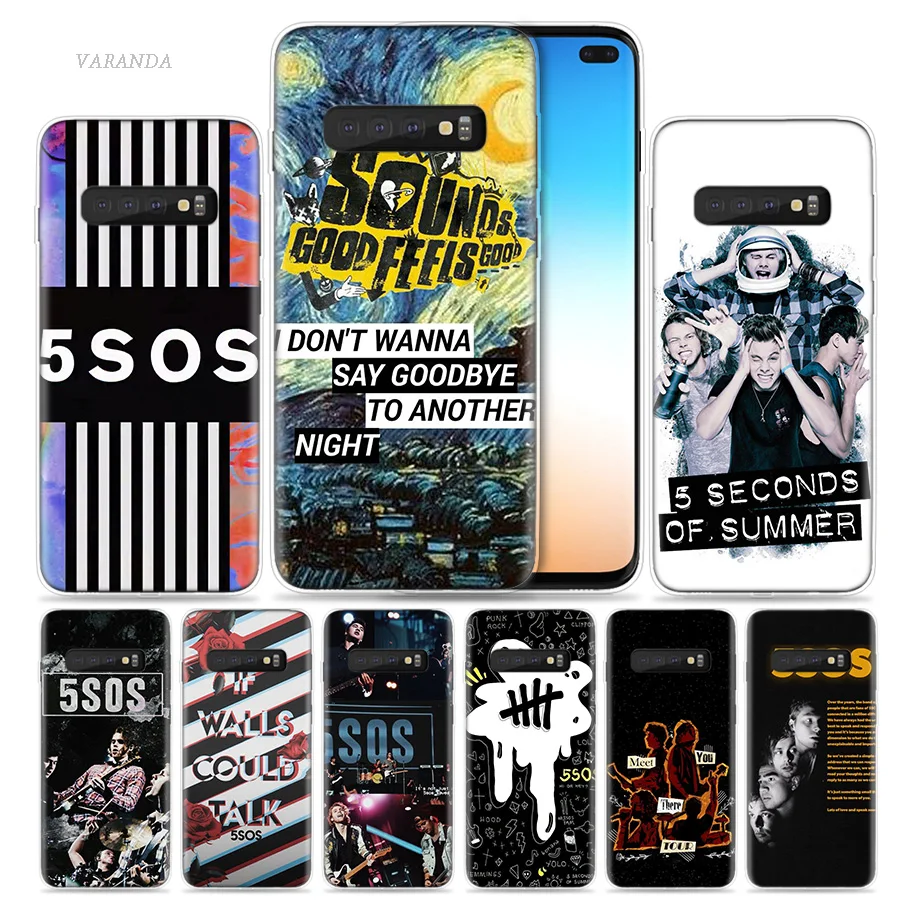5 Seconds Of Summer 5SOS Case for Samsung Galaxy S8 S9 S10 5G S10e S7 Note 8 9 10 J4 J6 Plus J5 J8 2018 J3 Silicone Phone Bags
5 Seconds Of Summer 5SOS Case for Samsung Galaxy S8 S9 S10 5G S10e S7 Note 8 9 10 J4 J6 Plus J5 J8 2018 J3 Silicone Phone Bags