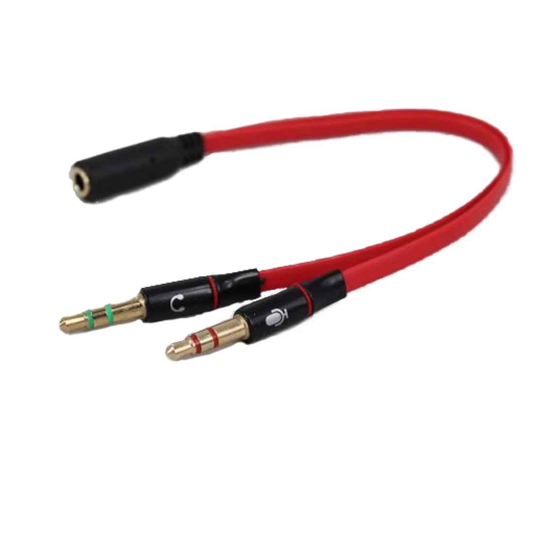 Marsnaska 3.5 mm Red Headphone Earphone Audio Cable Micphone Y Splitter Adapter 1 Female to 2 male Connected Cord to Laptop PC
Marsnaska 3.5 mm Red Headphone Earphone Audio Cable Micphone Y Splitter Adapter 1 Female to 2 male Connected Cord to Laptop PC