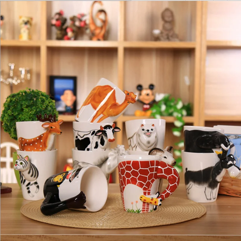 Cartoon Ceramic Cup Creative 3D Animal Mug Kitty Coffee Mug Funny Orangutan Cute Milk Cup The Elephant Stereo Tea Mug Best Gift
Cartoon Ceramic Cup Creative 3D Animal Mug Kitty Coffee Mug Funny Orangutan Cute Milk Cup The Elephant Stereo Tea Mug Best Gift