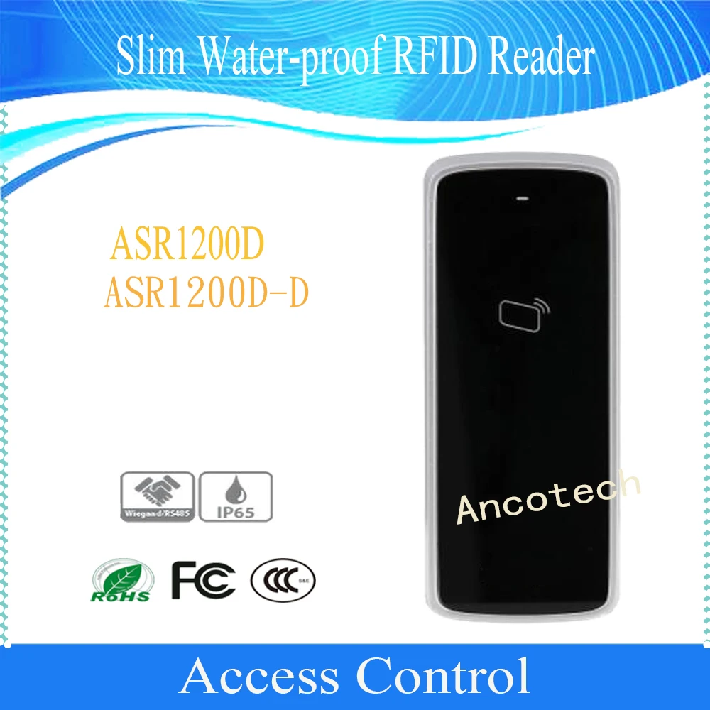 DAHUA Free Shipping RS485 Mifare Access Control Slim Water-proof RFID Reader Watch Dog Function DHI-ASR1200D-D
DAHUA Free Shipping RS485 Mifare Access Control Slim Water-proof RFID Reader Watch Dog Function DHI-ASR1200D-D