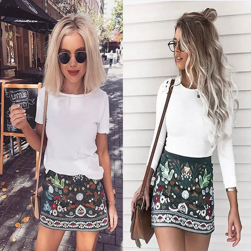Fashion Women Summer Floral Print Casual Short Mini High Waist Skirt New Hot Lace Summer Elegant Sweet Apparel
Fashion Women Summer Floral Print Casual Short Mini High Waist Skirt New Hot Lace Summer Elegant Sweet Apparel