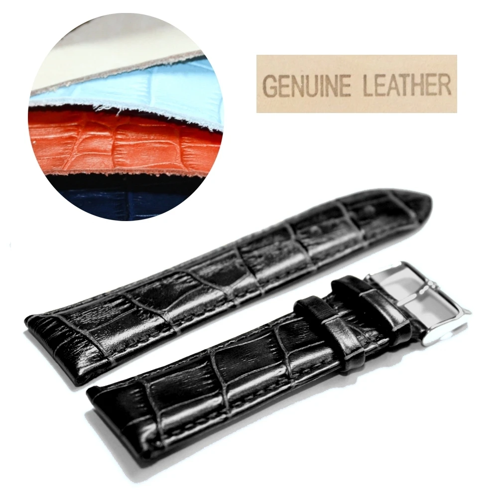 24mm Bracelet For Hours Elegant Black All Genuine Leather Unisex Watch Band Straps WB1036D24GB
24mm Bracelet For Hours Elegant Black All Genuine Leather Unisex Watch Band Straps WB1036D24GB