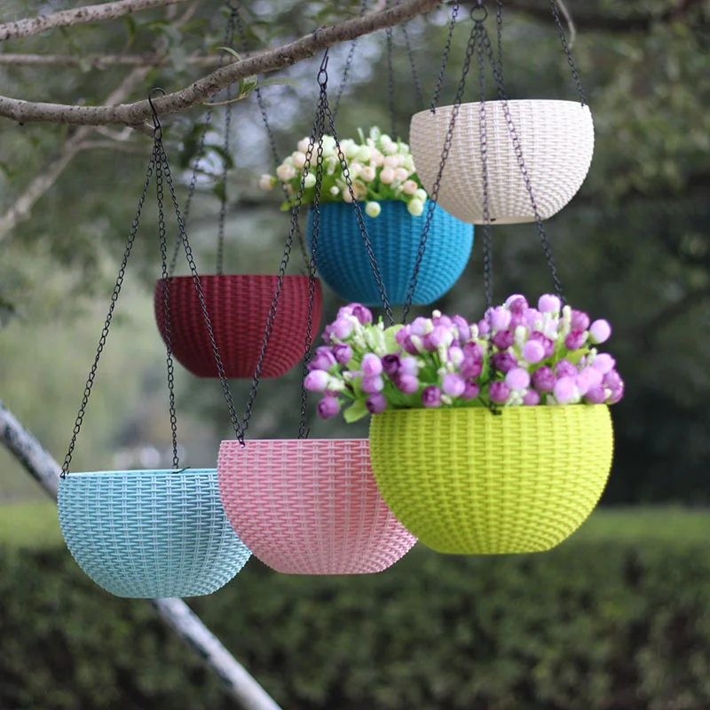 Hanging Braided Pattern Flower Pot Balcony Garden Plant Basket Home Decoration Planter Plant Hanging Basket
Hanging Braided Pattern Flower Pot Balcony Garden Plant Basket Home Decoration Planter Plant Hanging Basket
