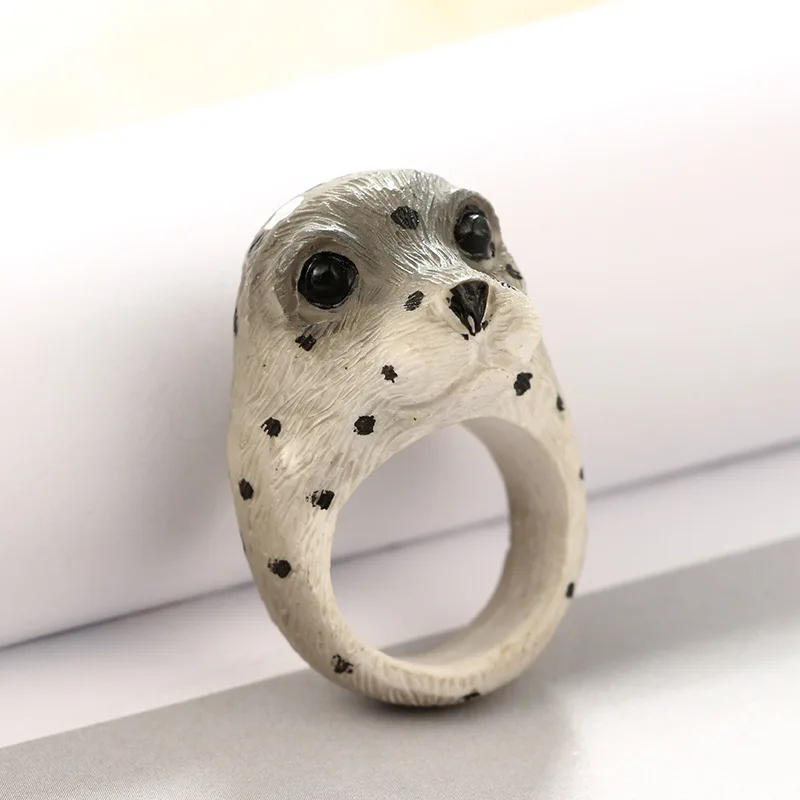 2018 New Cute Seal Finger Rings for Women Girl Resin Animal Knuckle Midi Ring Sea lion Rings Statement Jewelry Anillos Mujer
2018 New Cute Seal Finger Rings for Women Girl Resin Animal Knuckle Midi Ring Sea lion Rings Statement Jewelry Anillos Mujer