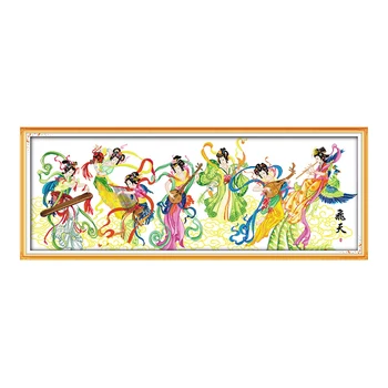 JoySunday Fairy maiden girls beaturies women DMC14CT11CT crossstitch neeldework kits livingroom bedroom factory wholesale
JoySunday Fairy maiden girls beaturies women DMC14CT11CT crossstitch neeldework kits livingroom bedroom factory wholesale
