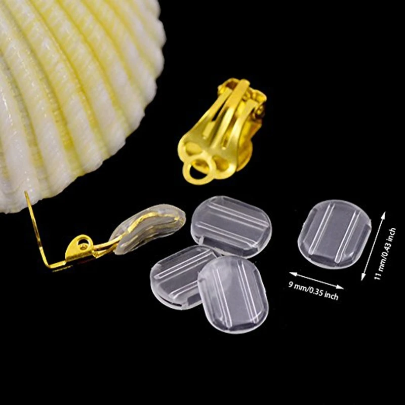 50PCS Clear Comfort Earring Pads Silicone Anti Pain Cushion for Clip On Earrings Earring Back
50PCS Clear Comfort Earring Pads Silicone Anti Pain Cushion for Clip On Earrings Earring Back
