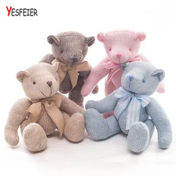 YESFEIER 38CM Movable Bear Children Birthday Gift Kawaii Knitting Wool Animal Toy Joint Teddy Bear Plush Toy
YESFEIER 38CM Movable Bear Children Birthday Gift Kawaii Knitting Wool Animal Toy Joint Teddy Bear Plush Toy